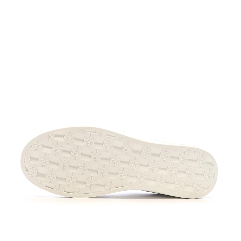 Calvin Klein Jeans Baskets Blanches/Noires Femme Calvin Klein Jeans Classic Cupsole