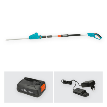 Gardena 18V heggenschaar telescopisch THS 42 cm incl. accu   lader