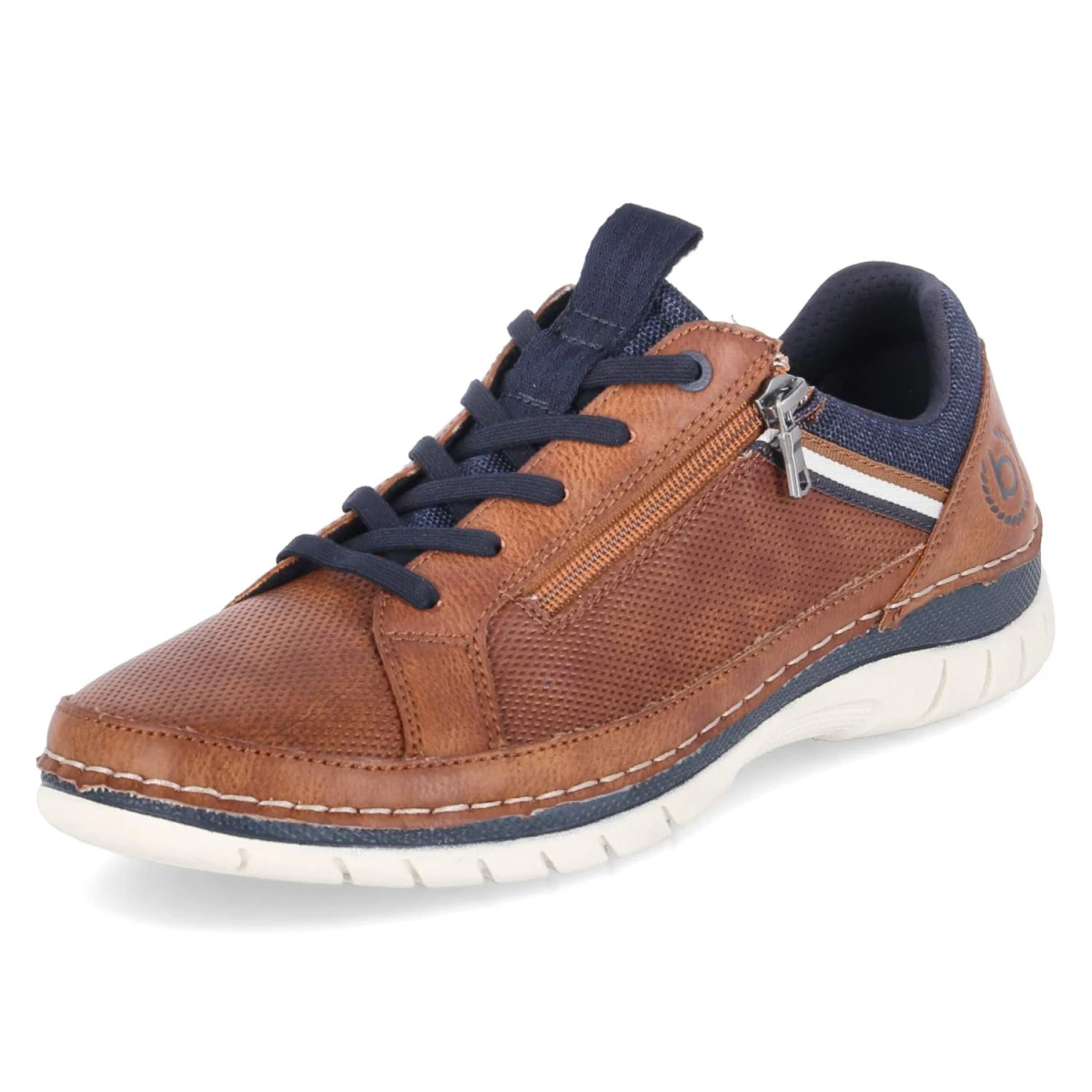 BugattiHalbschuhe - Cognac