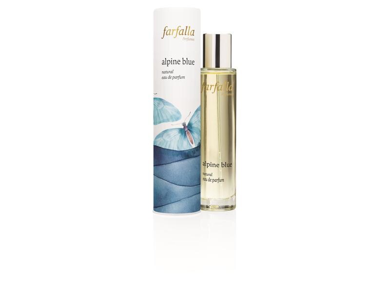Farfalla Eau de Parfum Alpine blue 50 ml Natürlicher und unbeschwerter Duft mit zarten Noten