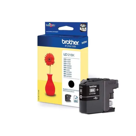 Brother Tintenpatrone LC121BK Schwarz