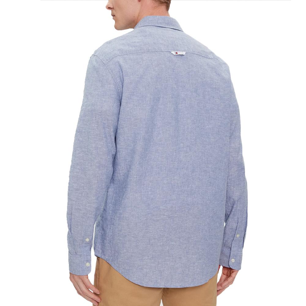 Tommy Hilfiger Chemise Bleu Foncé Homme Tommy Hilfiger DM0DM18962