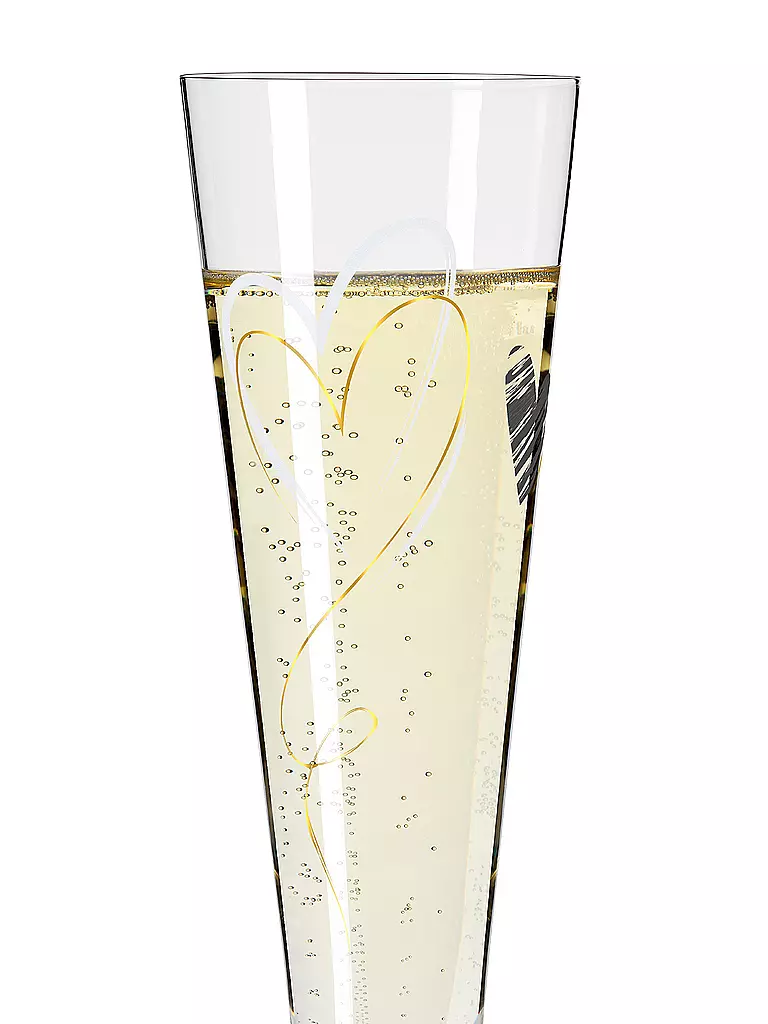 RITZENHOFF Champagnerglas Goldnacht Champus #35 Christine Kordes 2023 gold