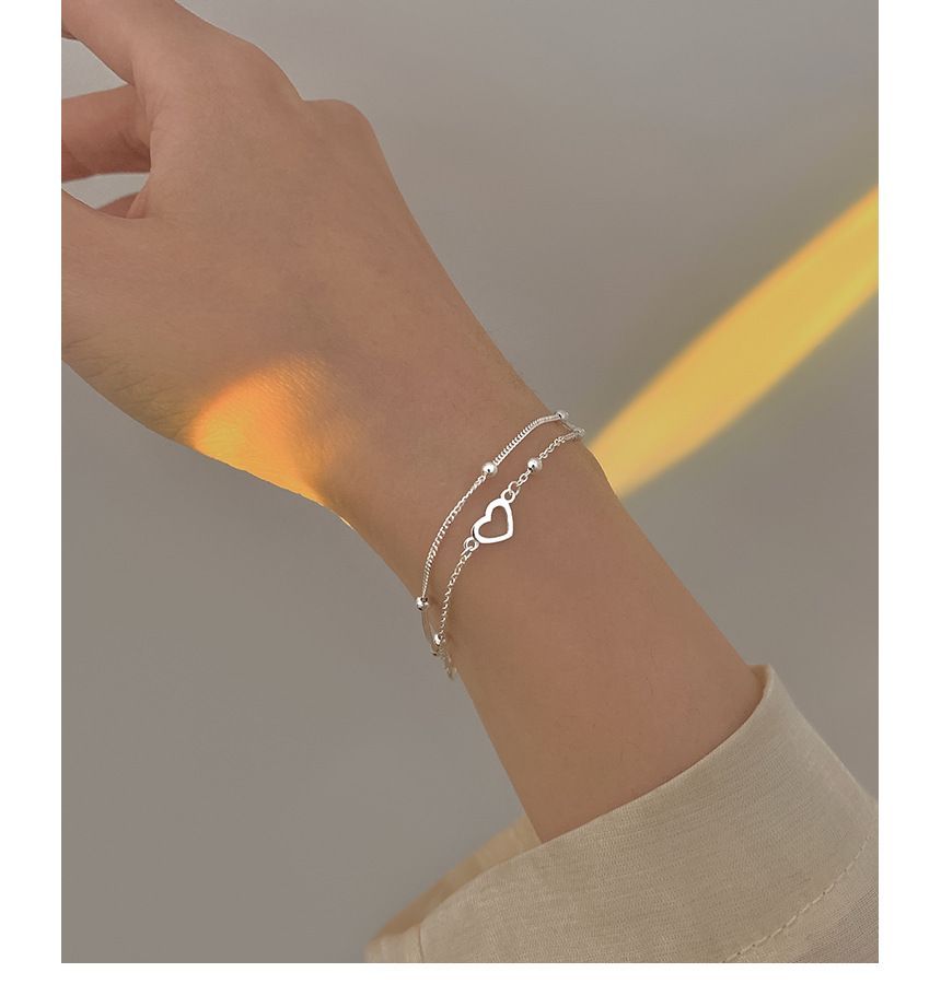 Gaya - Hart gelaagde armband