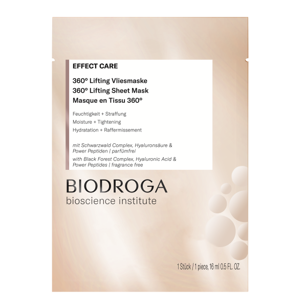 Biodroga Effect Care 360° Lifting Vliesmaske 16ml