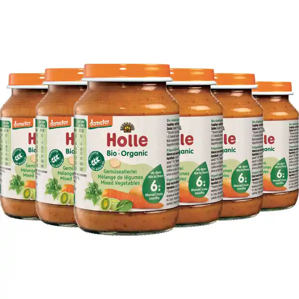Gemüseallerlei ab dem 6. Monat