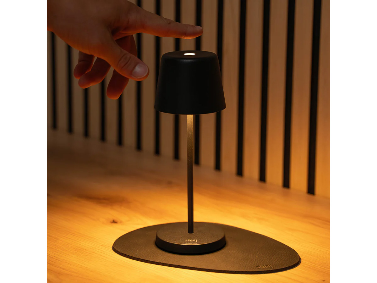 Silwy Monaco magnetische lamp met placemat - Black