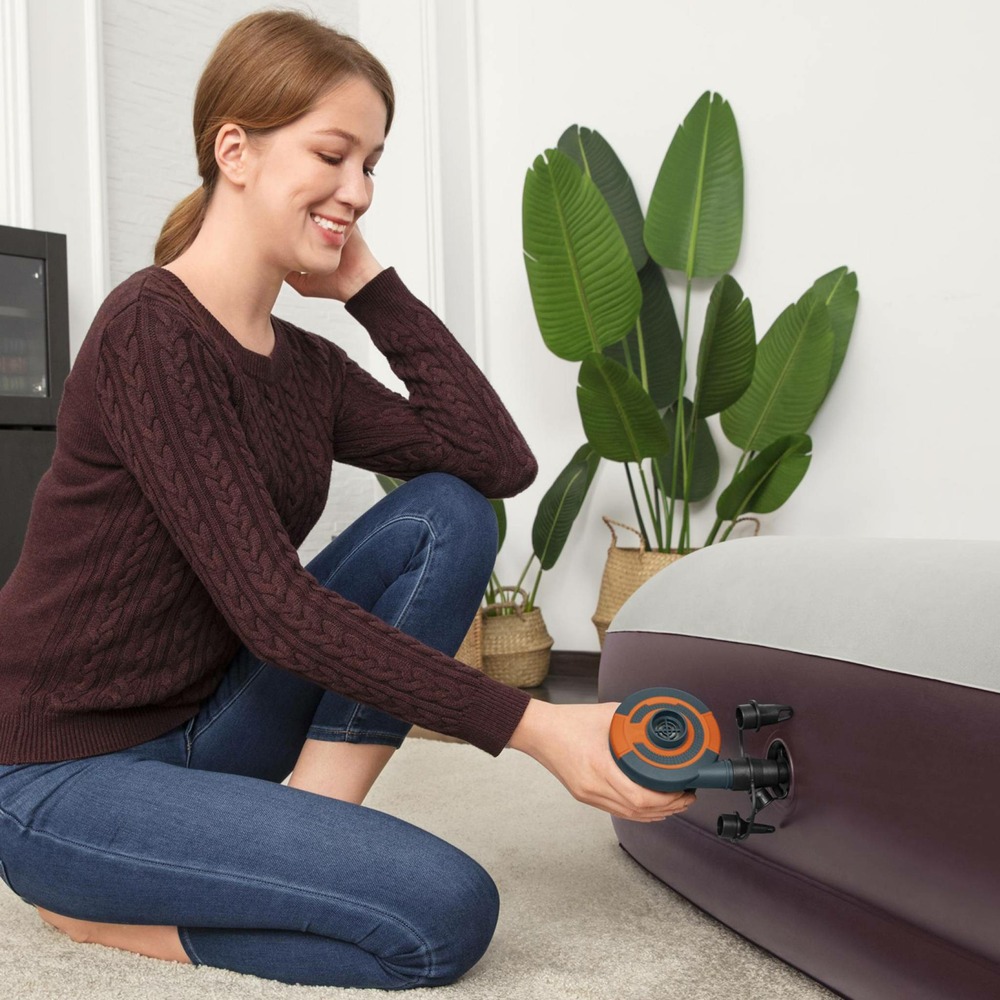 Pompe à air électrique bestway - rechargeable via port usb - 565l/min