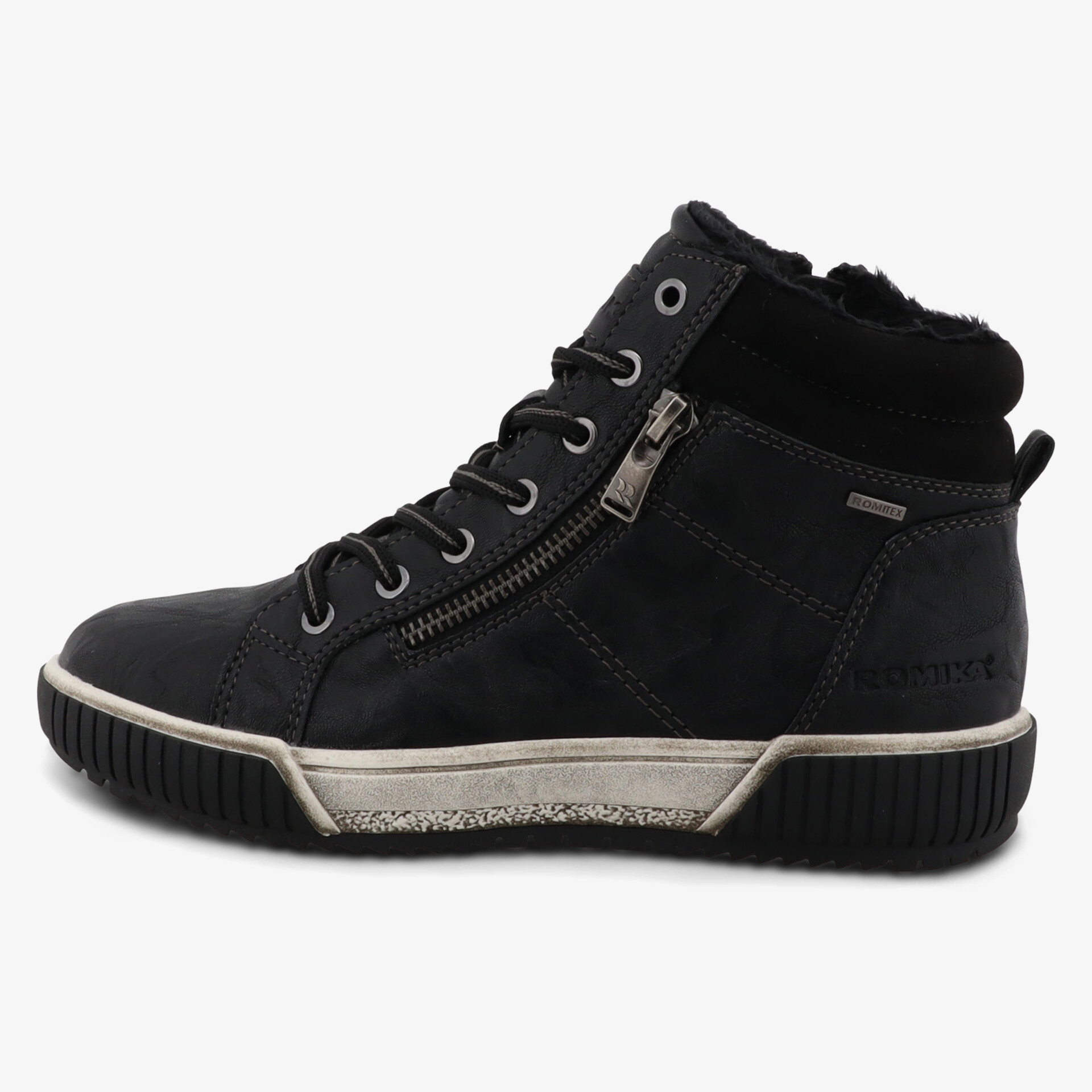 ROMIKA Damen Boots schwarz