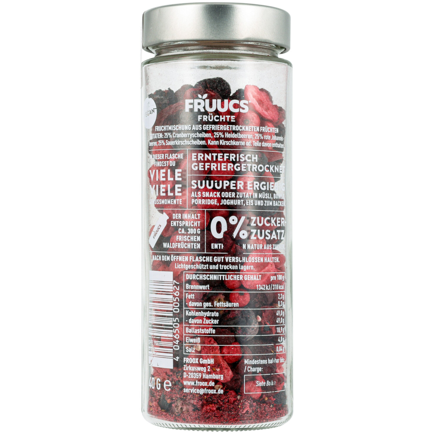Fruucs Fruchtmischung getrocknet