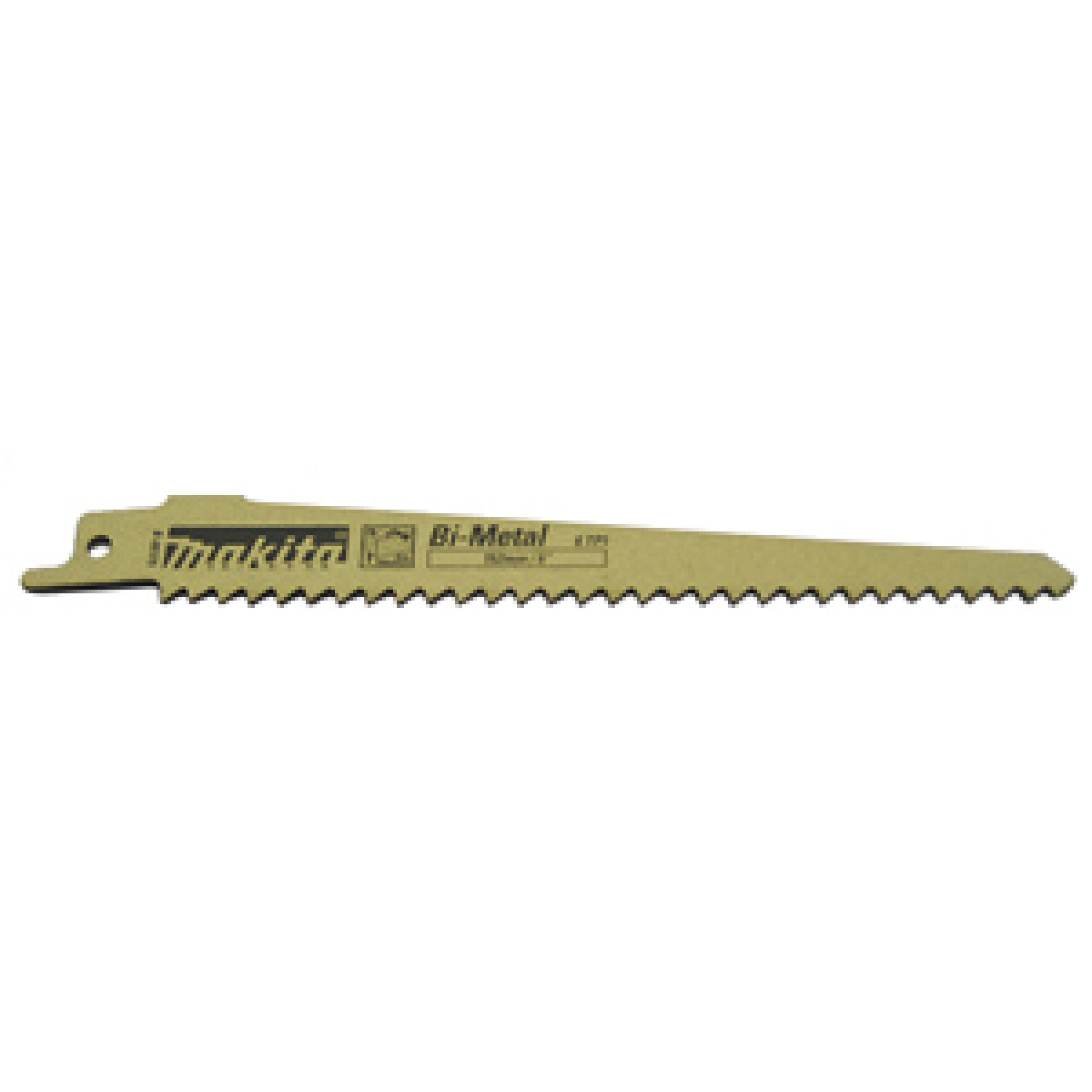Makita B-05175 BIM Reciprozaagblad - 152 x 1,25 x 6TPI - Hout / Metaal (5st)
