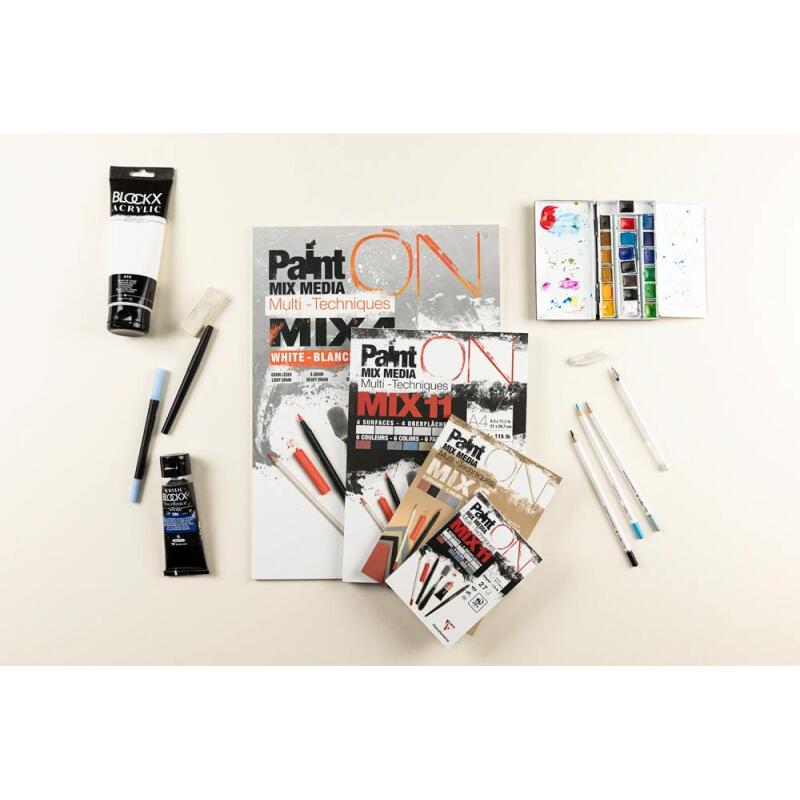 PaintON MIX11 bloc collé 27F A3 250g