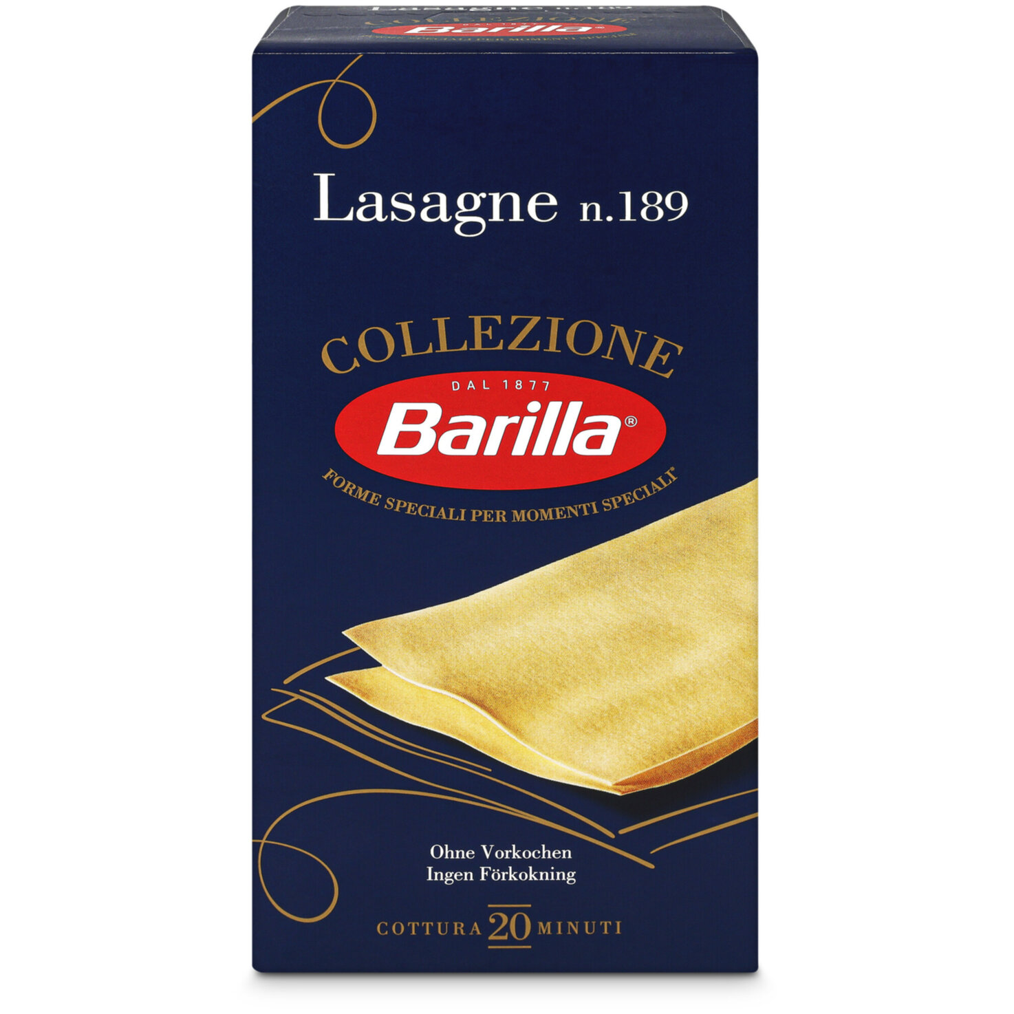 Barilla Collezione Lasagne n. 189