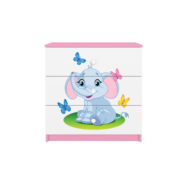 Kocot Kids Cómoda BabyDreams Baby Elephant Pink