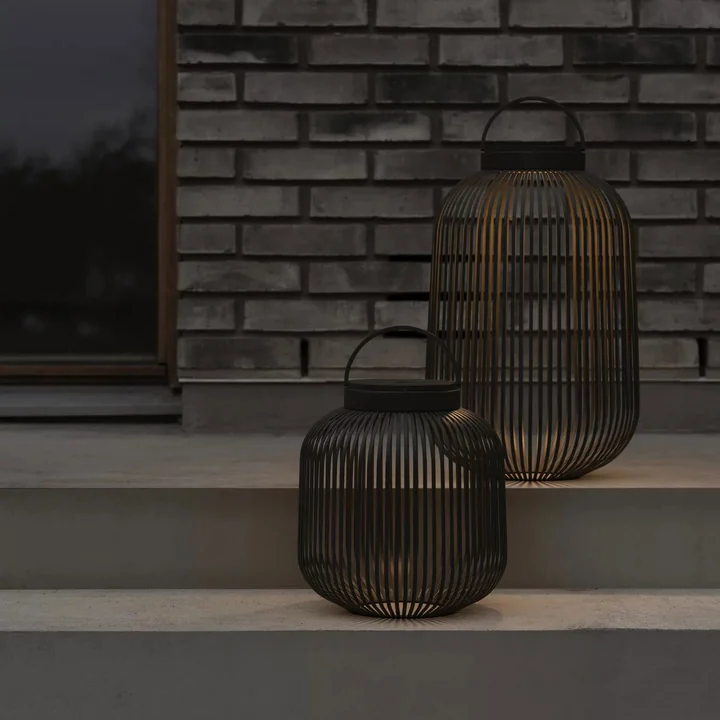 Blomus - Lito LED Akkuleuchte, M, schwarz