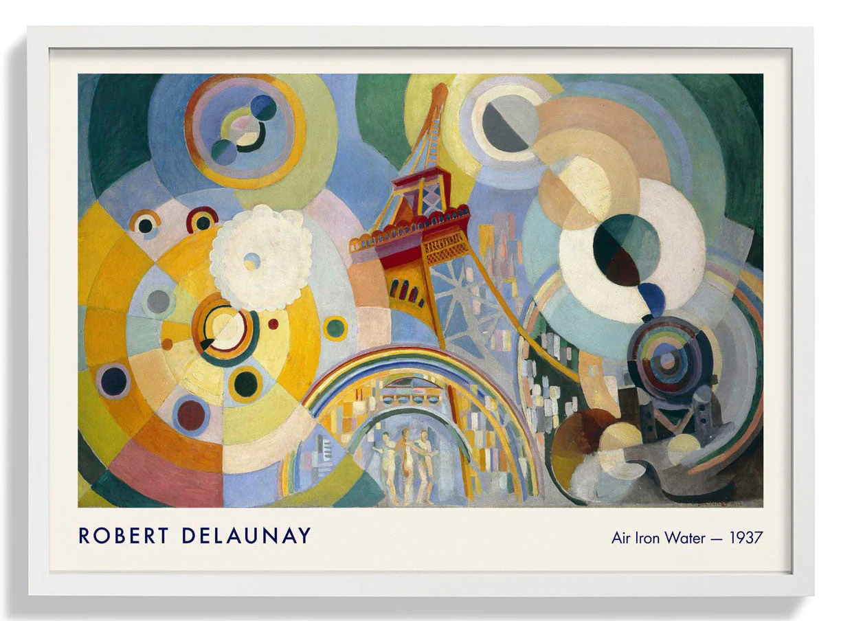 Air Iron Water von Robert Delaunay