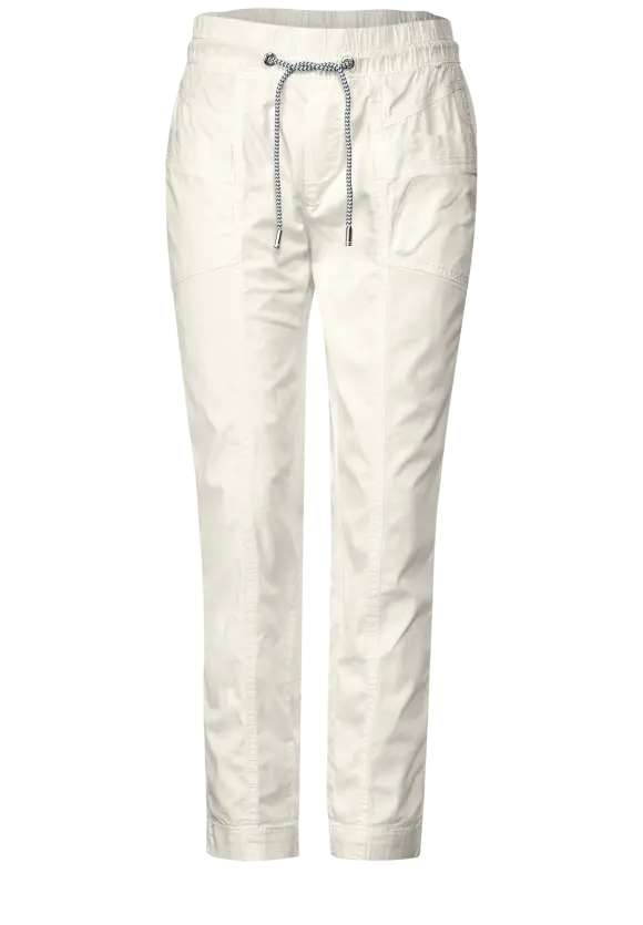 Loose Fit Hose - off white