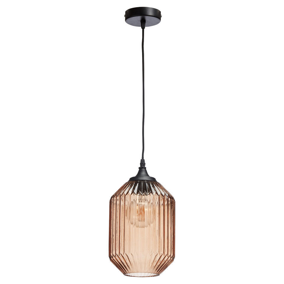 Hanglamp Pane Licht Bruin