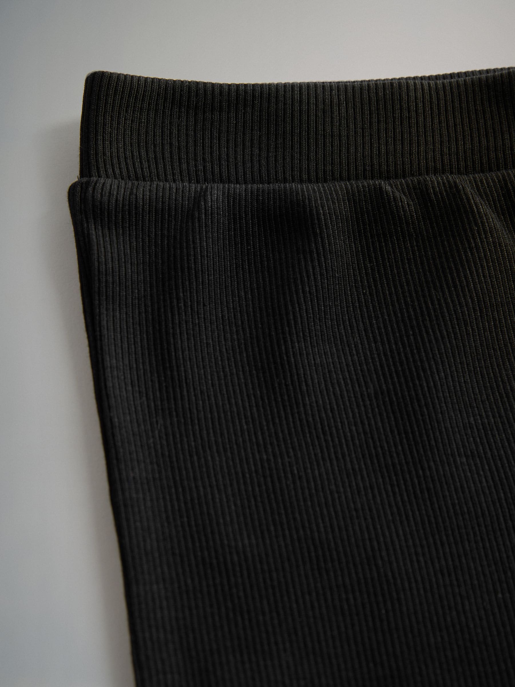 The Set 4 Pack Cotton Rib Wide Leg Trousers