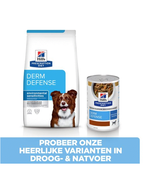 Hill's Prescription Diet Derm Defense Environmental Sensitivities Zak Kip - Hondenvoer