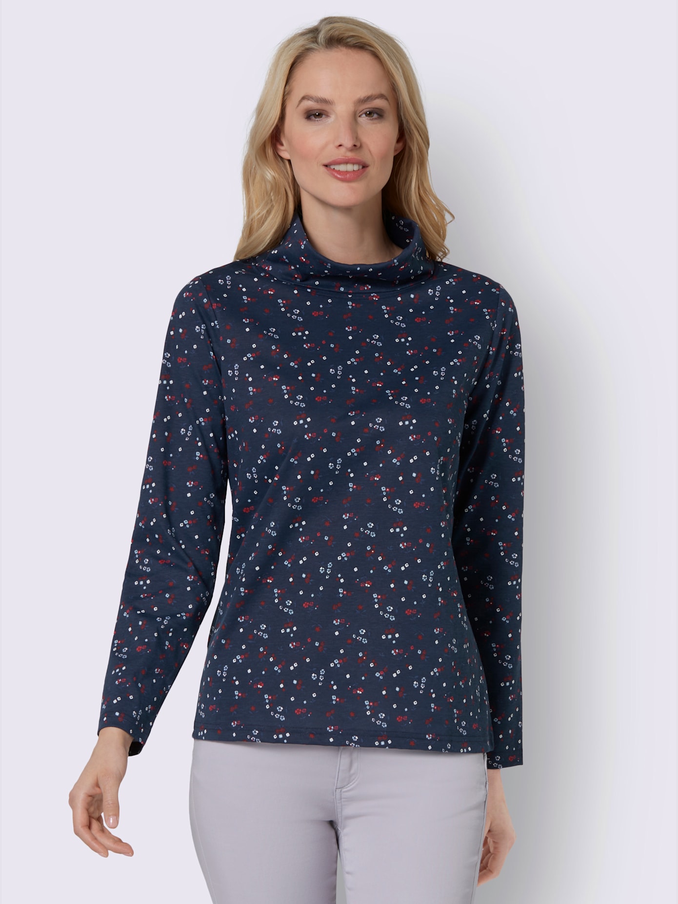 T-shirt à manches longues pur coton