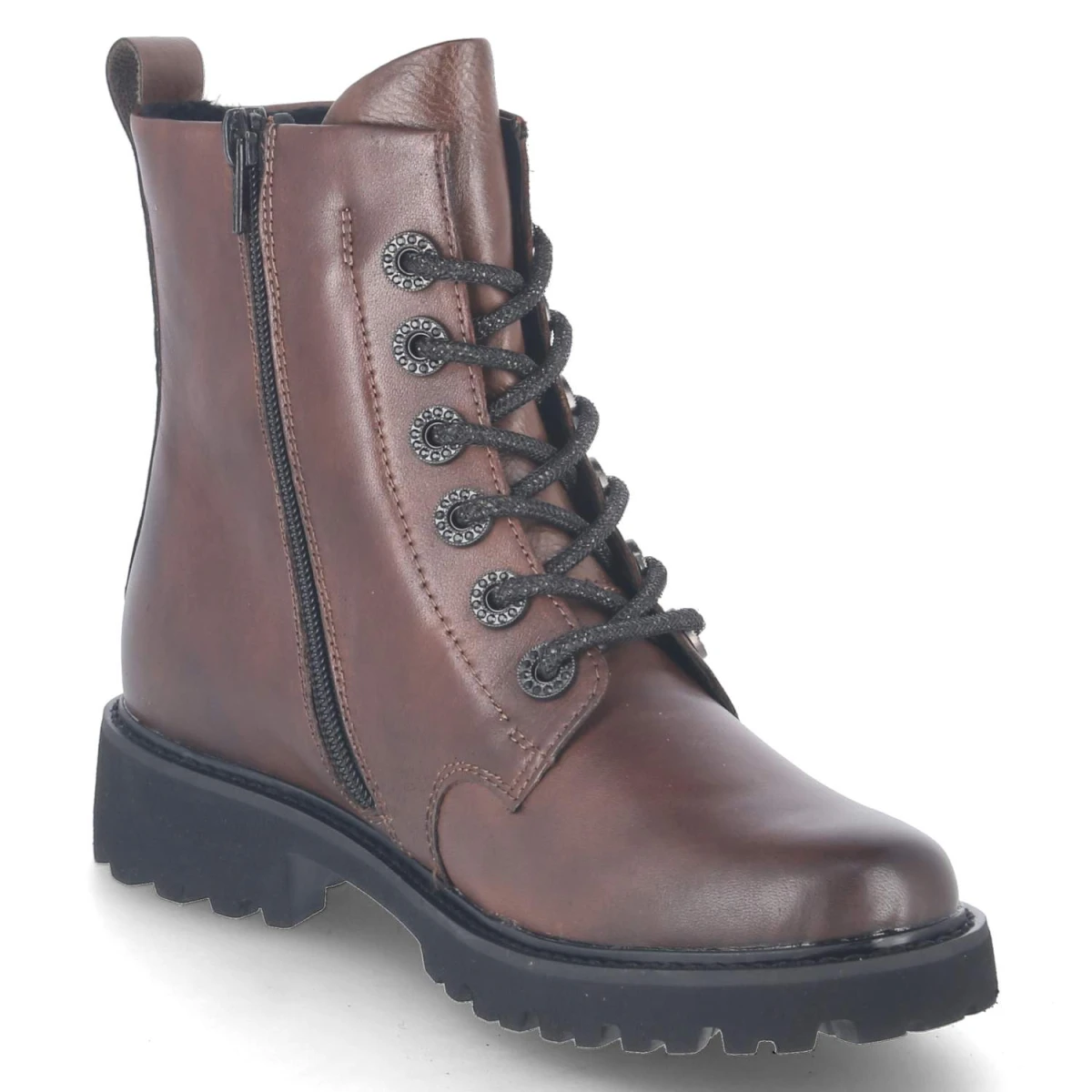 RemonteSchnürstiefeletten - BRAUN