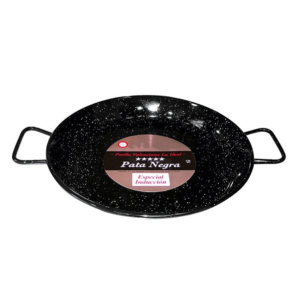Plat à paëlla émaillé induction 38 cm