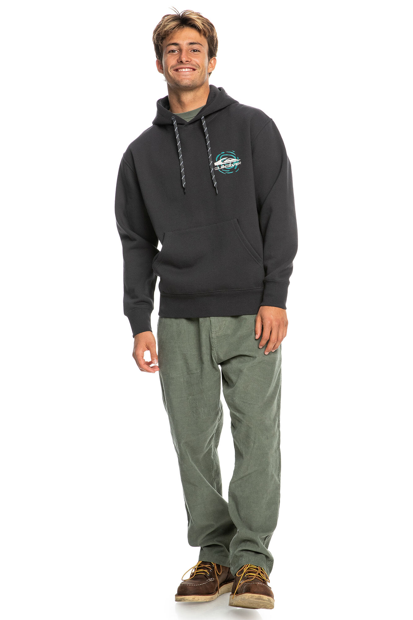 Moonlit Mountain™ - Moletom Masculino com Capuz