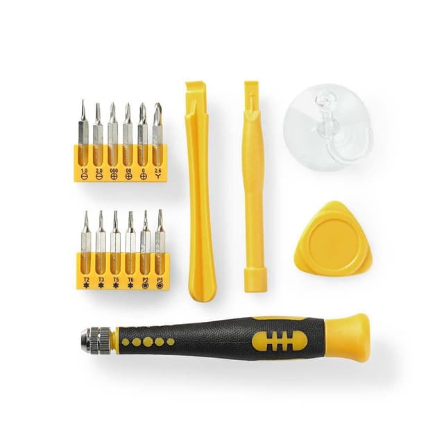 Nedis Telefon / Tablet Reperations Sæt | 17-i-1 | PC / Smartphone / Tablet | Philips bits | Slidsede bits | Pentalobe bits | Tri-wing bits