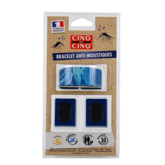 Bracelet Anti-Moustiques Cinq sur Cinq