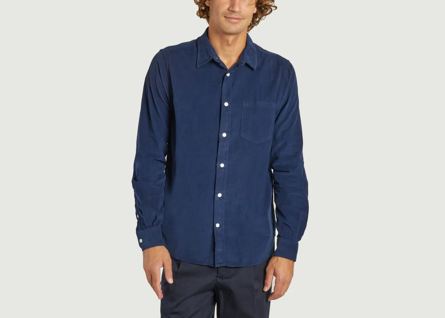 Chemise en velours côtelé Osvald Norse Projects