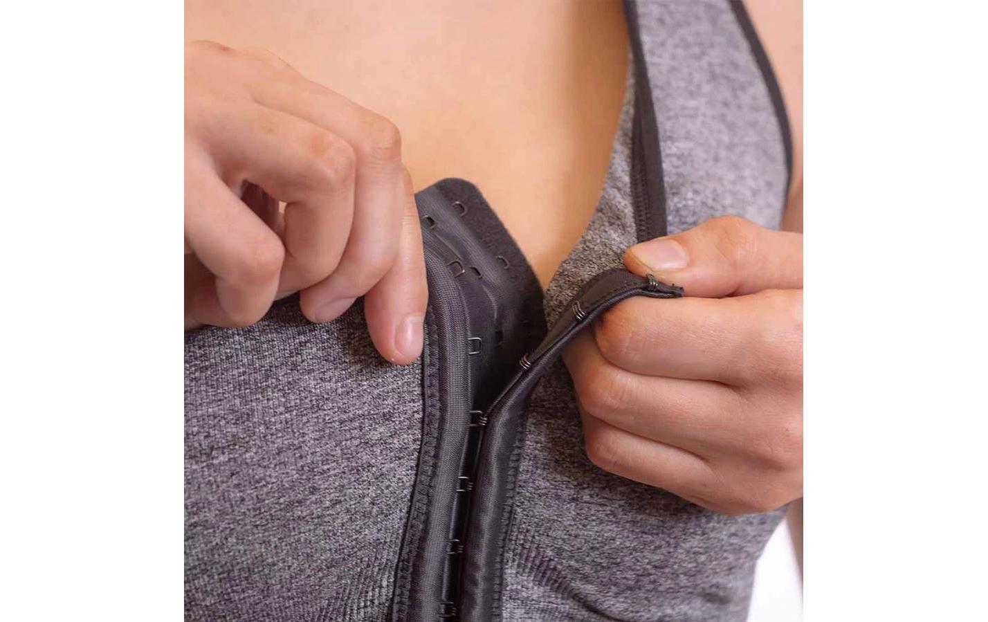 Posture BH Damen grau LSport Büstenhalter für eine gute Körperhaltung