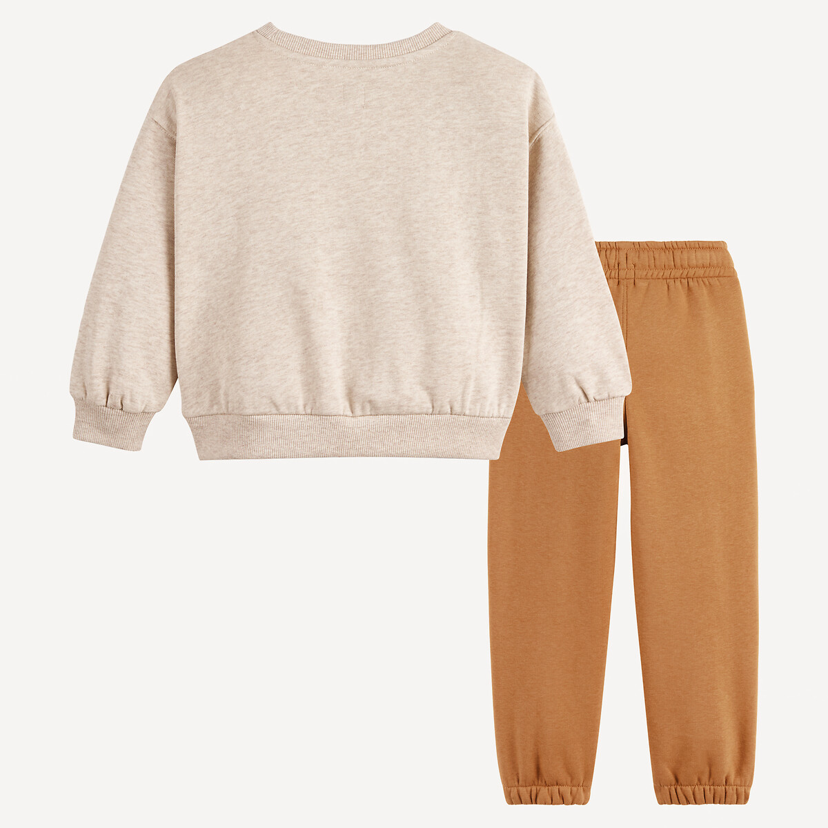 COLEÇÃO LA REDOUTE<br>Conjunto de 2 peças, suéter e calça de moletom