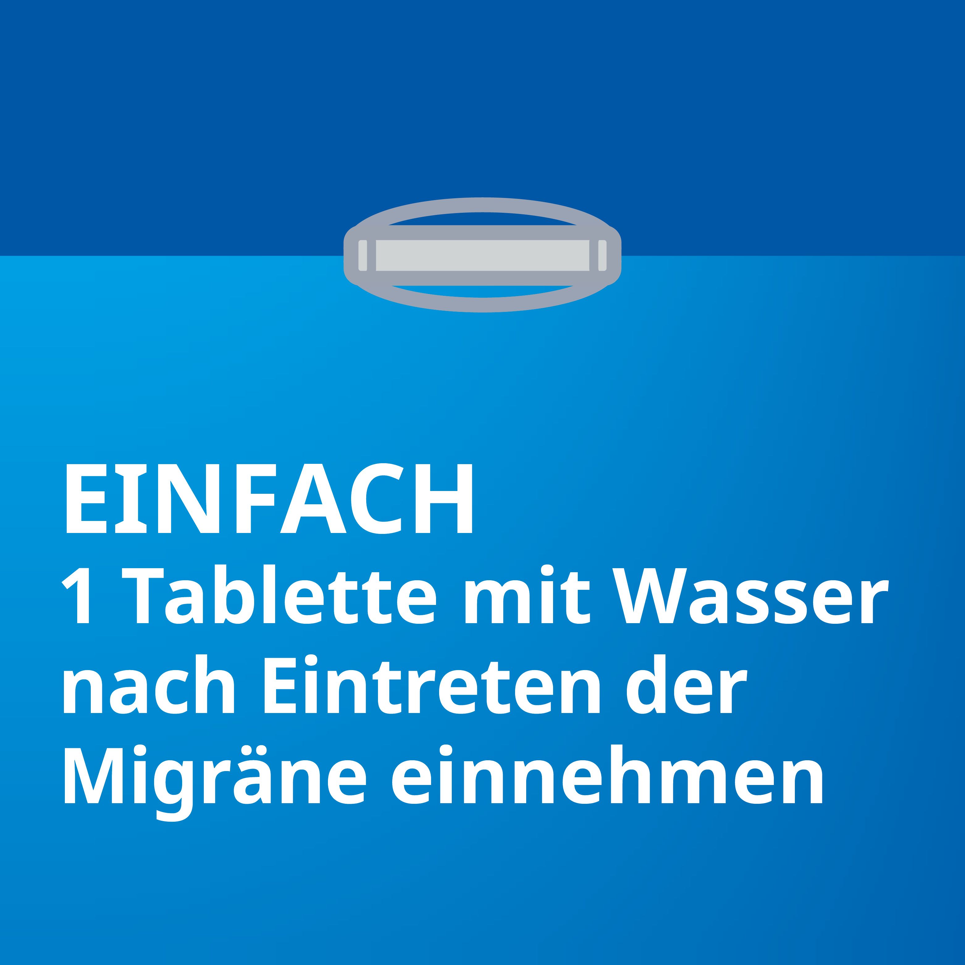Naratriptan Migräne STADA® 2,5 mg lindert Migränekopfschmerzen mit und ohne Aura