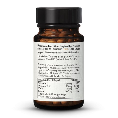 Sunday Natural Products  Zink & Selen Plus Kofaktoren
