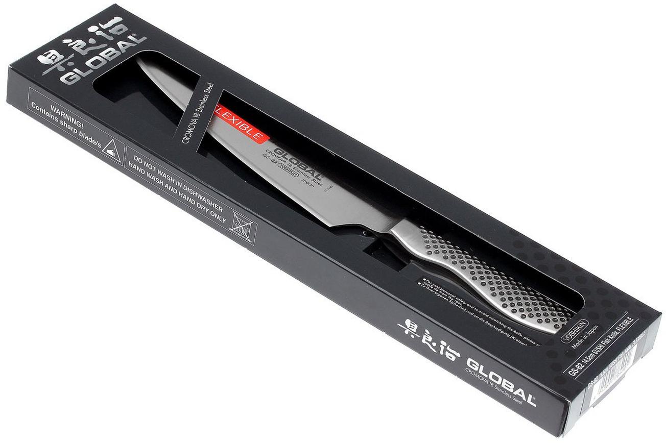 Global GS82 flexibel vismes, sushimes, 14,5 cm