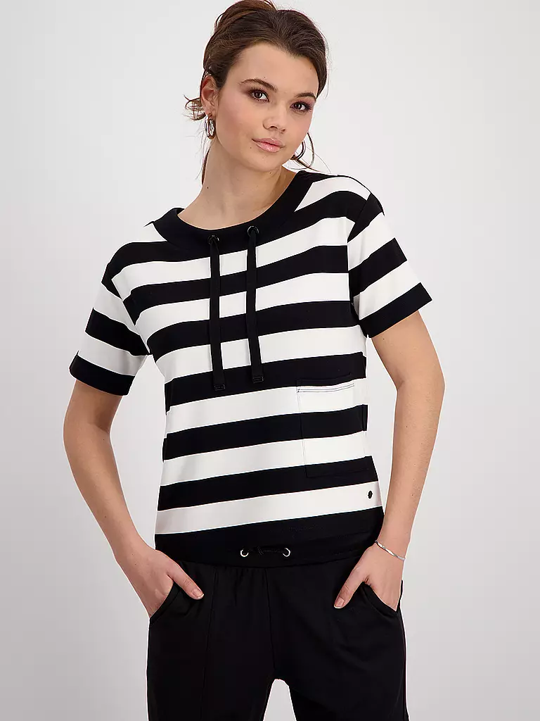 MONARI Sweatshirt schwarz