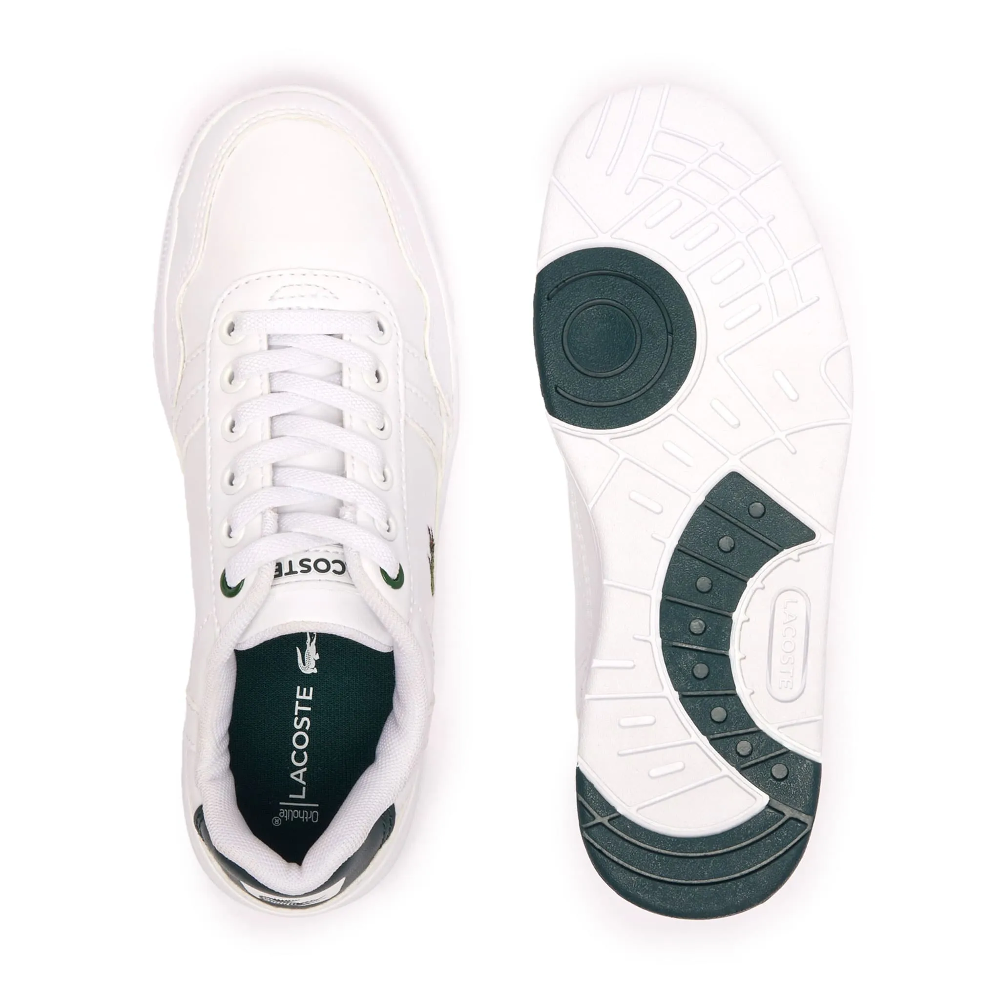 Lacoste Souliers T-Clip Blanc Pointures 11-2