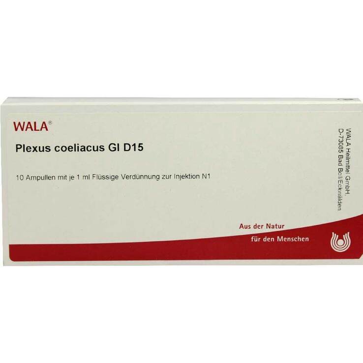 Plexus Coeliacus GL D 15 Ampullen, 10X1 ml