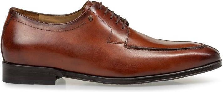 Floris van Floris van Bommel Van Bommel Veterschoenen Heren Schoenen Leer SBM-30145 Cognac