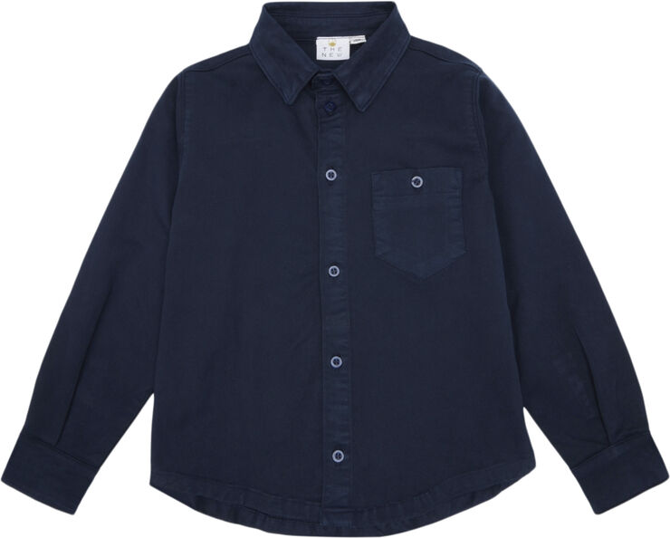 The New TNRe:connect L_S Shirt Navy blazer