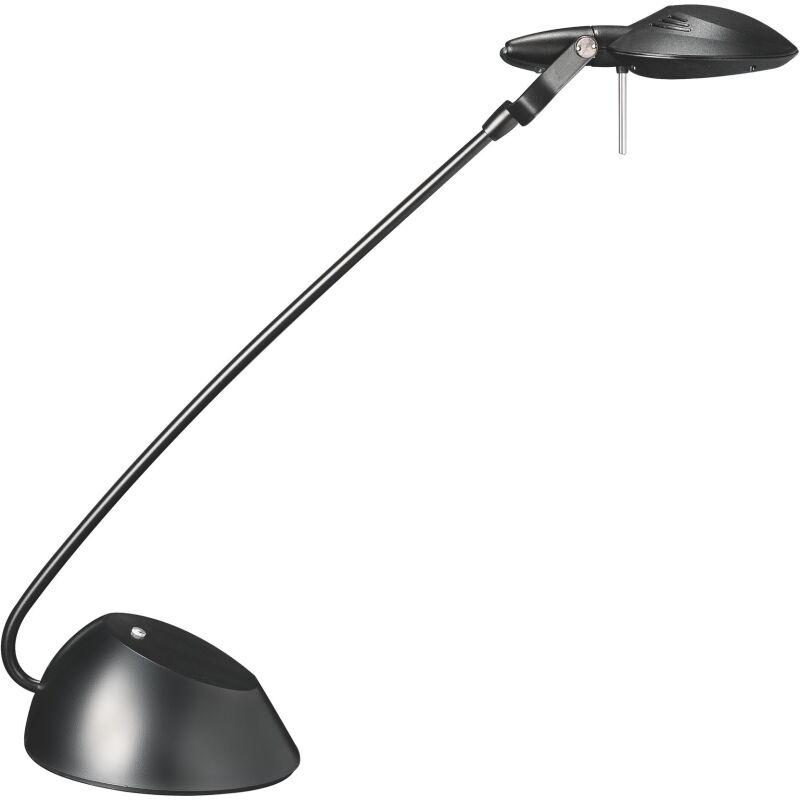 Lampe de bureau Led intégrée Saturne - Aluminor - 7 W  - Bras articulé et hauteur réglable