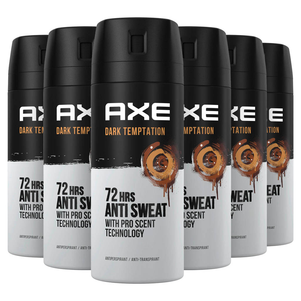 Dark Temptation anti-transpirant spray - 6 x 150 ml