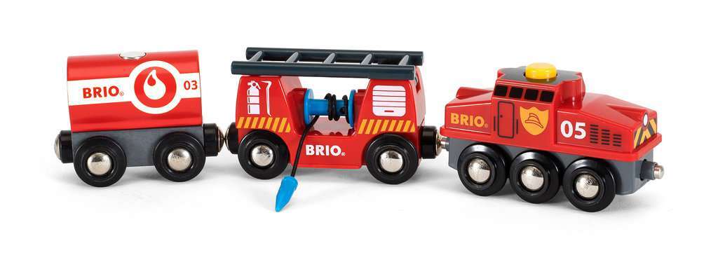 BRIO Spiel Feuerwehr-Löschzug