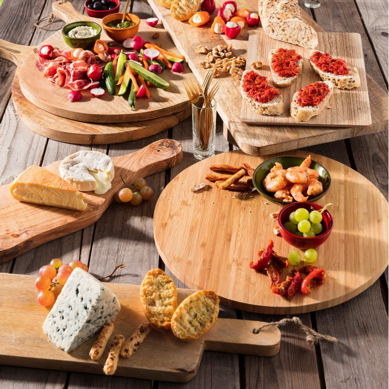Tapasplank XL - hout - 100 cm