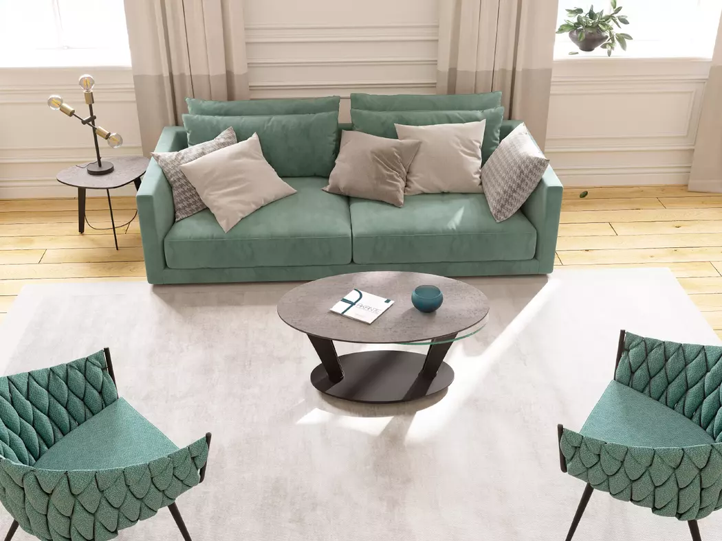 Couchtisch Ovalia