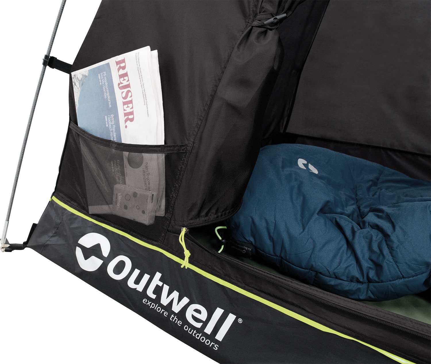 Outwell  Freistehendes Innenzelt schwarz für 2 Personen