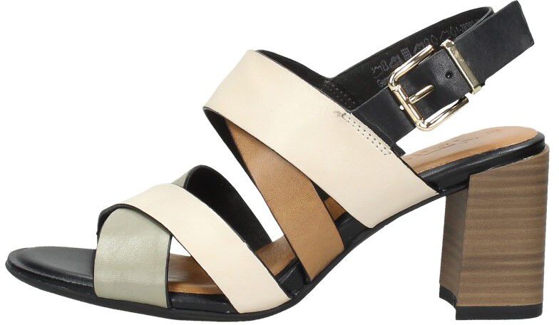 Tamaris Sandalen Hak gebroken wit
