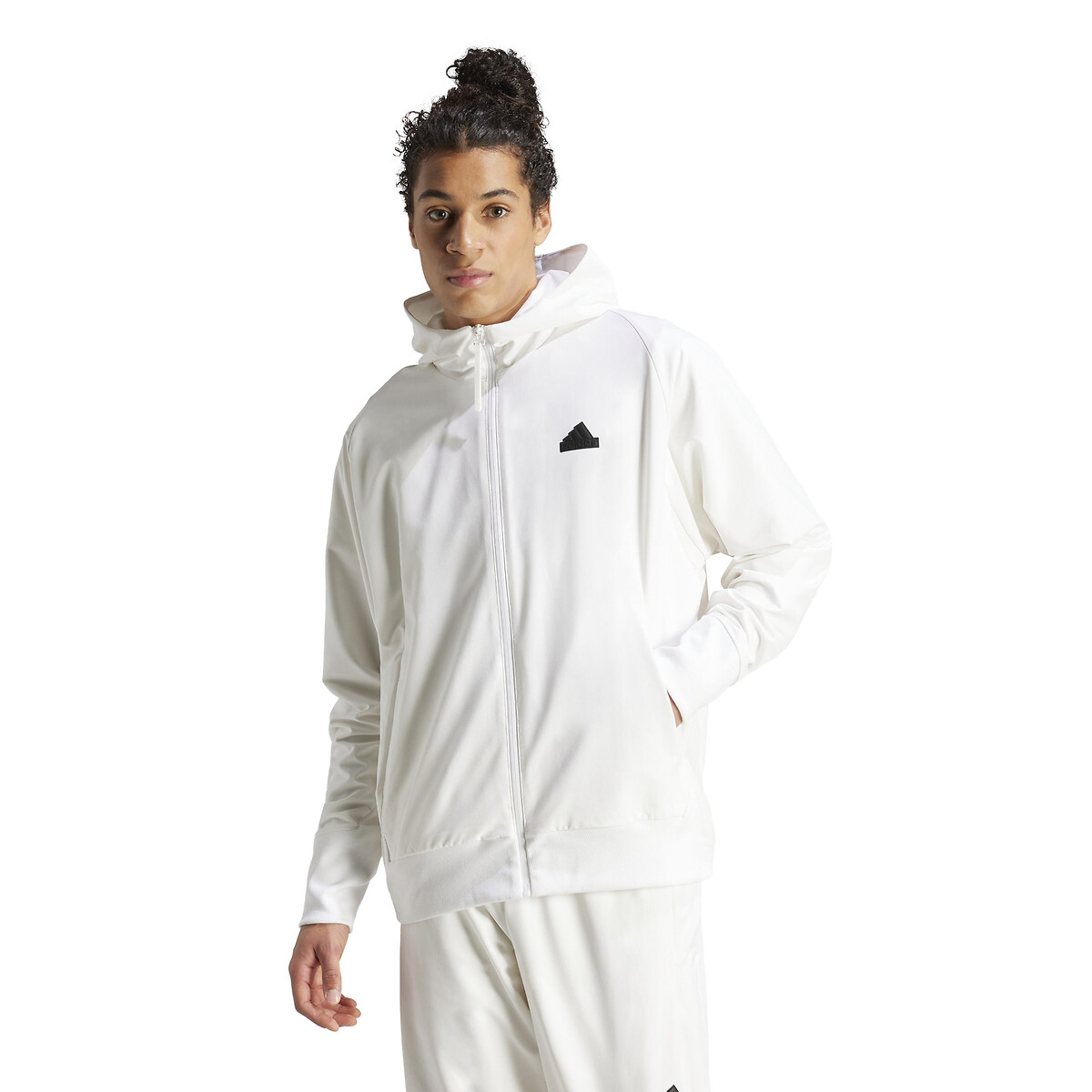 ADIDAS ROUPAS ESPORTIVAS<br>Moletom com zíper ZNE
