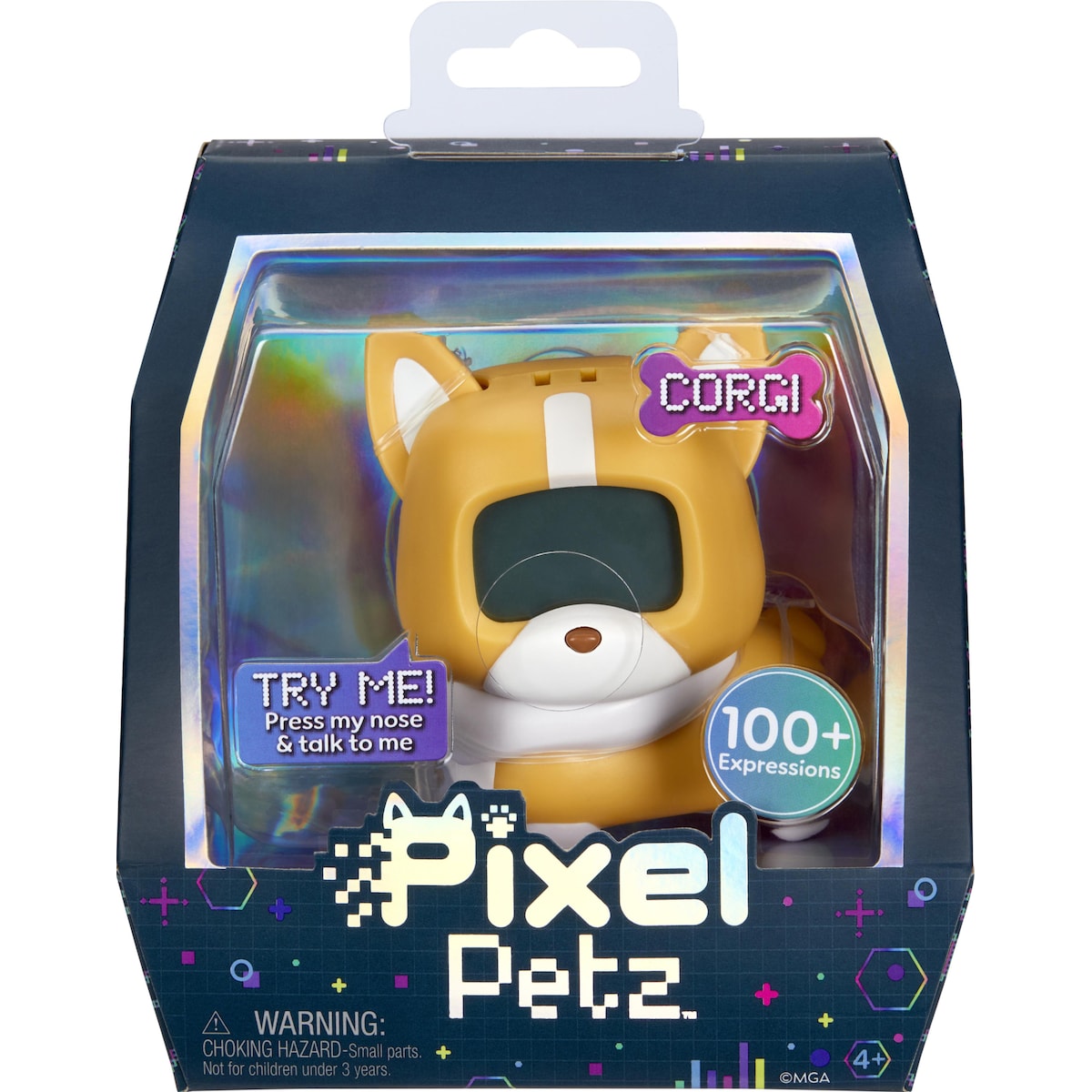 Pixel Petz Tamagotchi simuleringsleke (Corgi)